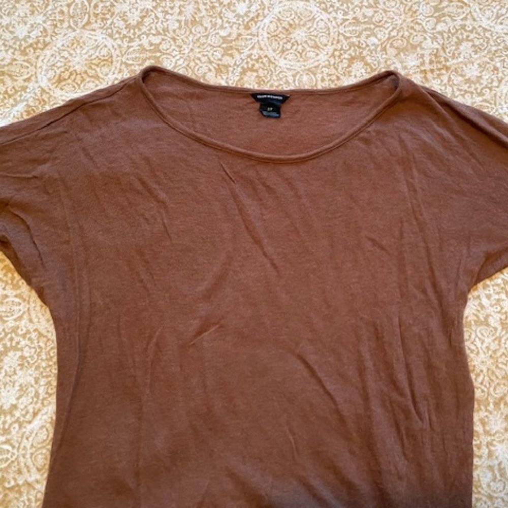 Club Monaco brown Marino wool sweater